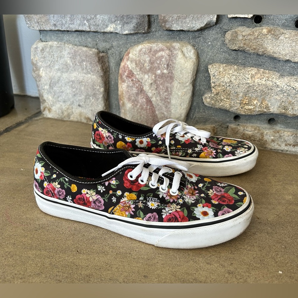 Floral vans